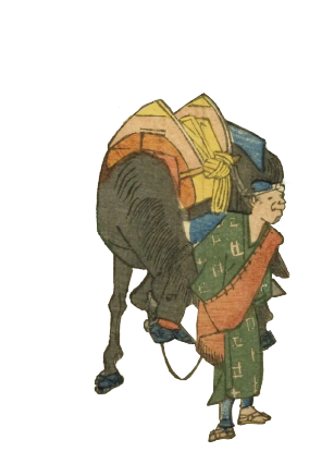 美濃中山道のイラスト01